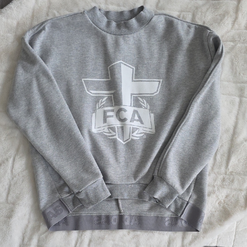 Adidas Gray Women's Sweatshirt